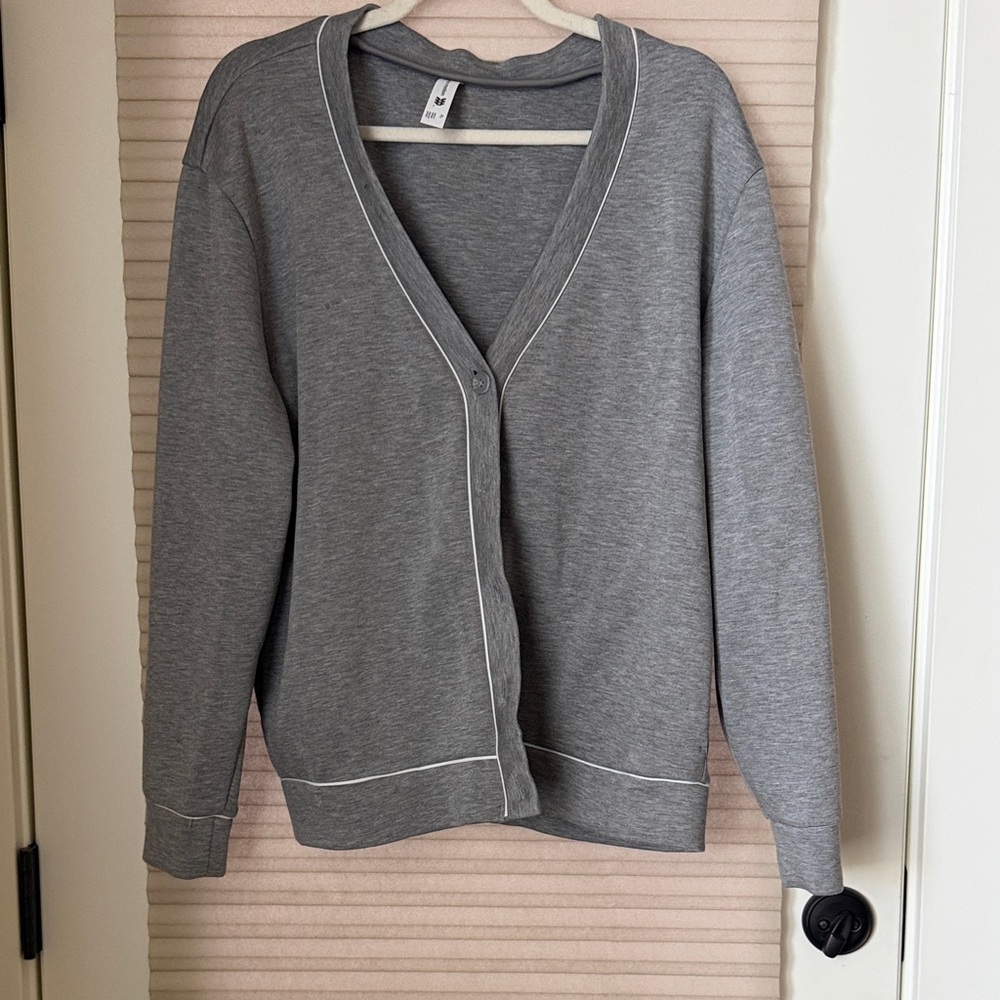 All in Motion Women's Gray Cardigan Sweater